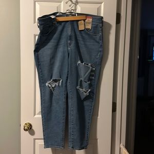 Levi’s High Waisted Mom Jeans Size 20 W Medium Length